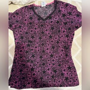 Small heart soul scrub top